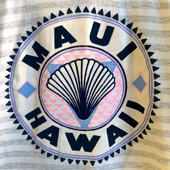 Vintage Maui Hawaii Kawaii Crop Top - Picture 4 of 10